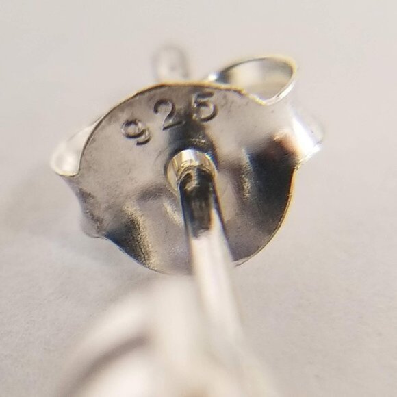 Freshwater White Pearl Sterling Silver Filigree Post Earrings NWT - Picture 7 of 8